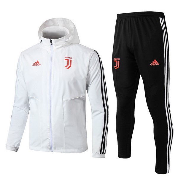 Rompevientos Juventus Conjunto Completo 2019/20 Blanco Negro